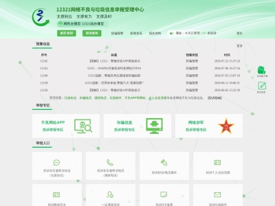 12321举报受理中心