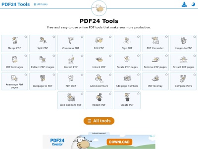 PDF24 Tools