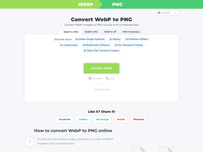WEBP转PNG转换器