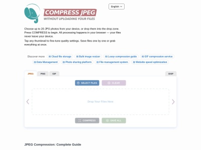 Compress JPEG