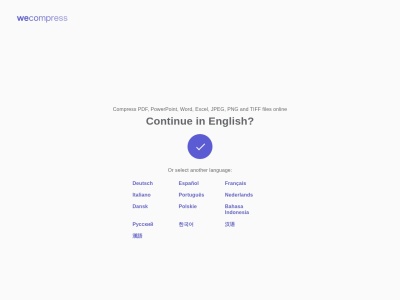 WeCompress