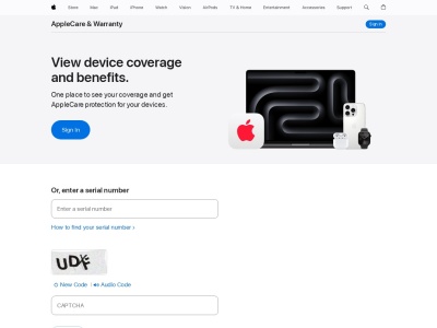 Apple 保修查询