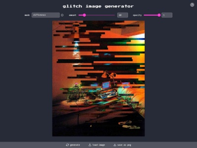 Glitch Image Generator