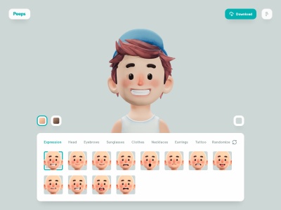 Peeps Avatar Builder
