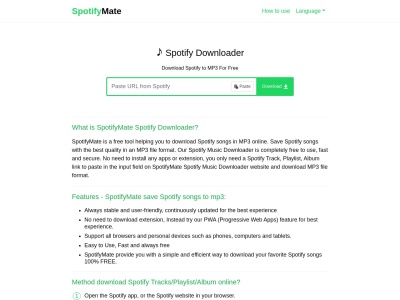 SpotifyMate