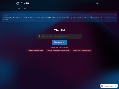 ChatBA