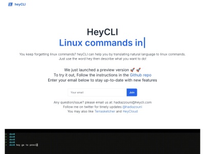 heyCLI