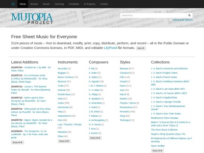 Mutopia Project
