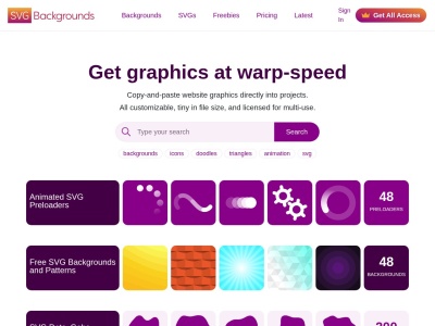 SVG Backgrounds