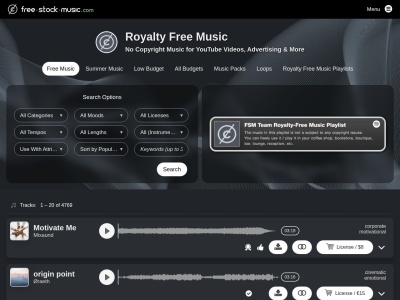 Free Stock Music