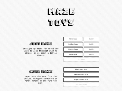 Maze Toys