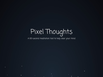 Pixel Thoughts